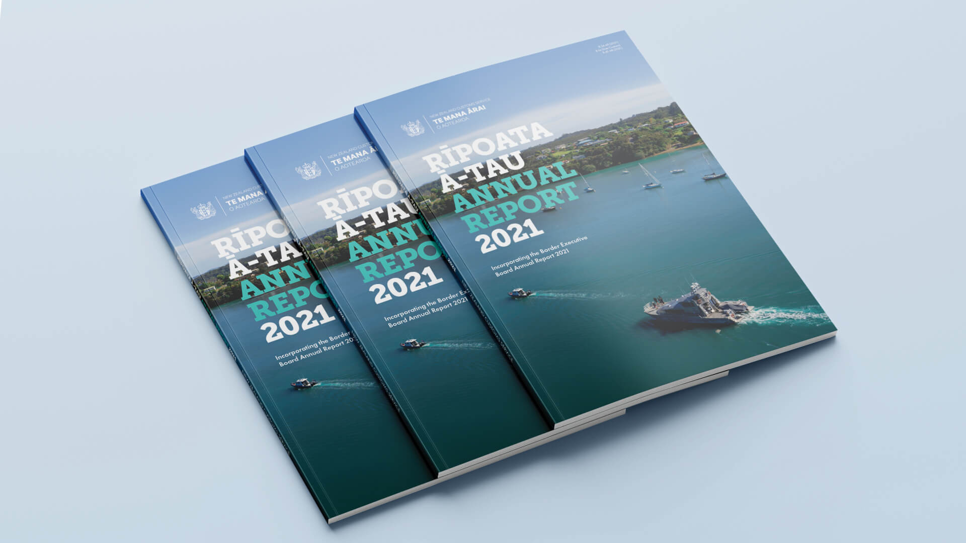 New Zealand Customs Service: Annual Report: Graphic Design