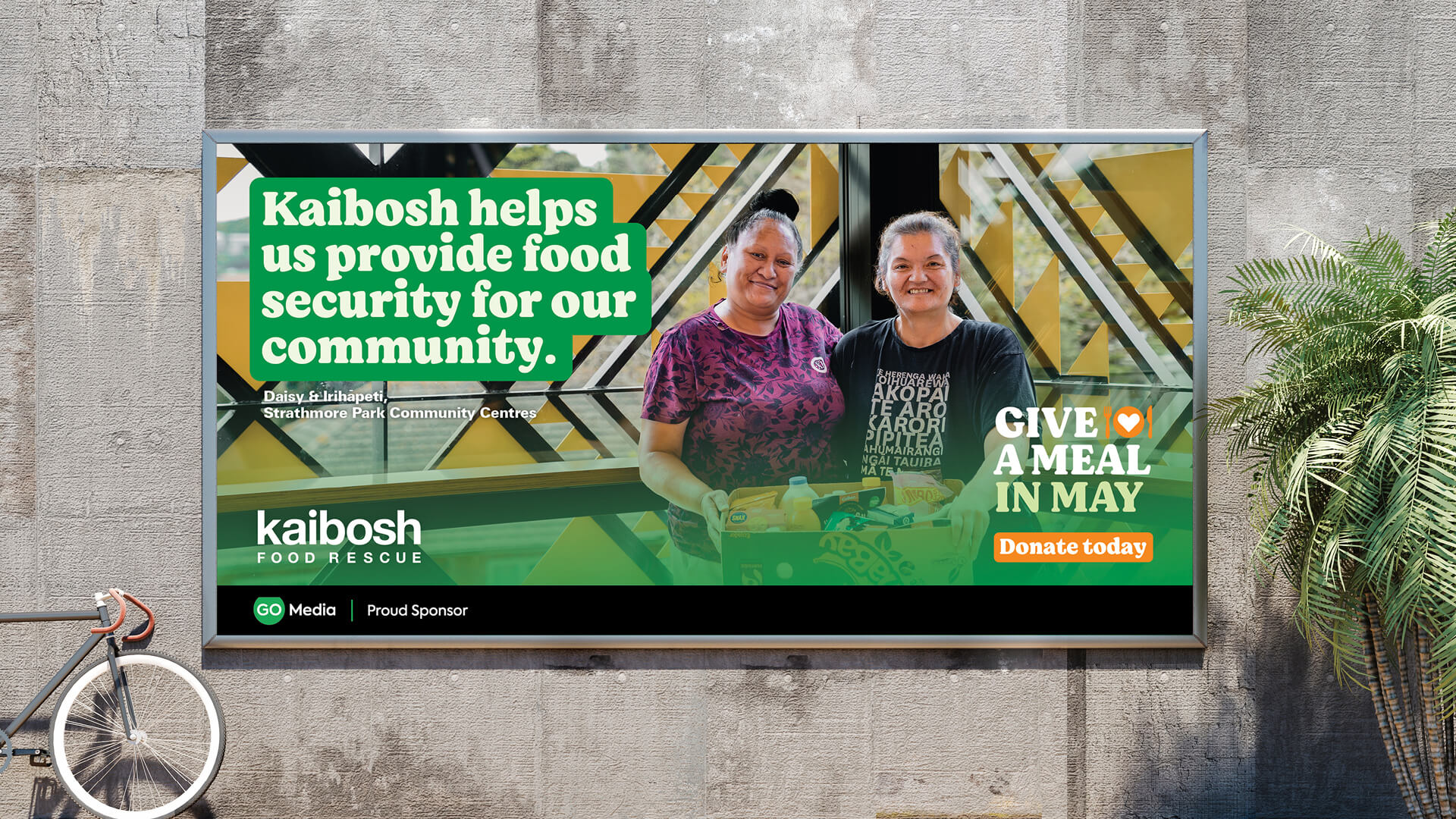 Kaibosh Food Rescue Give a Meal in May campaign