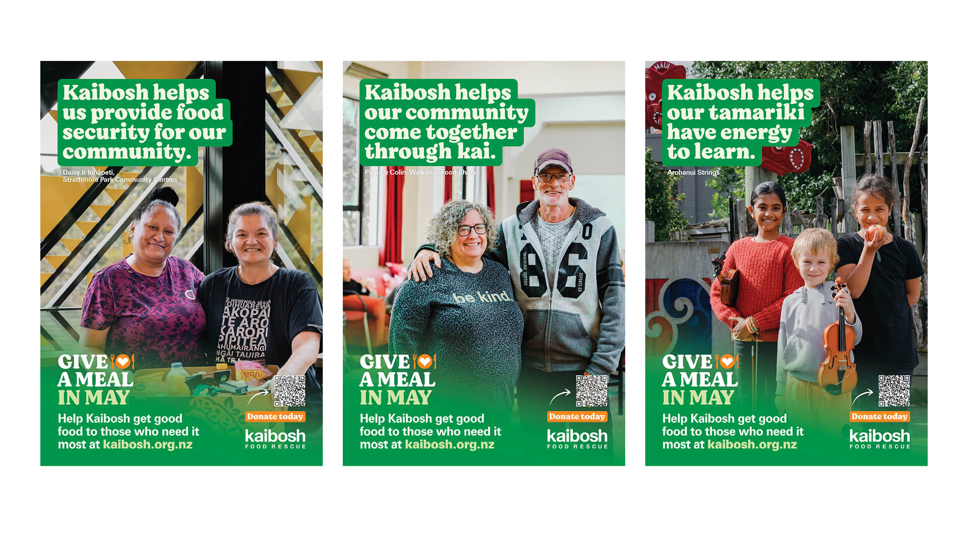 Kaibosh Food Rescue Give a Meal in May campaign